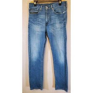 Levi's Men's 505 Medium Wash Denim Jeans Size 34x34